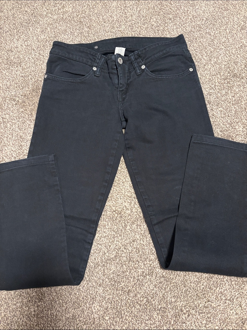 Nobody Women's Black Straight-Leg Jeans